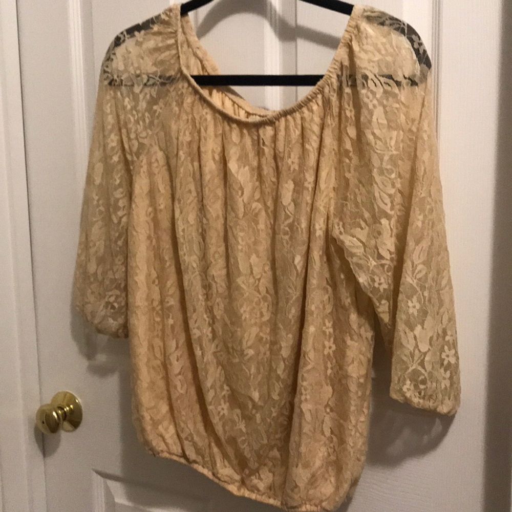 NY& Co off shoulder stretch top